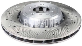 Predný ľavý brzdový kotúč (380x30mm) M dierovaný (OEM)