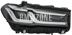 Svetlomet LED pravý G30 LCI/F90 M5 LCI, G31 LCI plne adaptívny (Matrix)