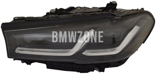 Svetlomet LED ľavý G30 LCI/F90 M5 LCI, G31 LCI plne adaptívny (Matrix)(M SHADOW LINE)