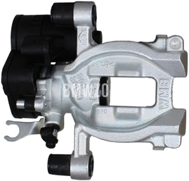 Zadný brzdový strmeň ľavý (300x20mm kotúč) MODRY (OEM)