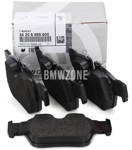 Zadné brzdové platničky (330x20mm kotúč) (OEM)
