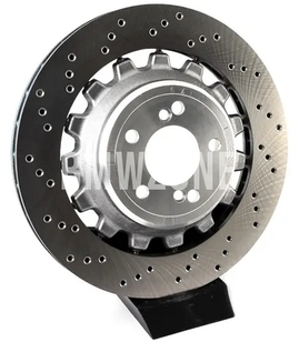 Zadný ľavý brzdový kotúč (380x28mm) M dierovaný (OEM)