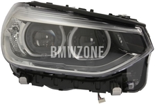 Svetlomet LED pravý G01/F97 X3 M, G02/F98 X4 M adaptívny