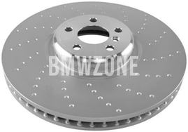 Predný pravý brzdový kotúč (395x36mm) M-Performance dierovaný (OEM)