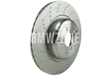 Zadný ľavý brzdový kotúč (370x24mm) M-Performance dierovaný