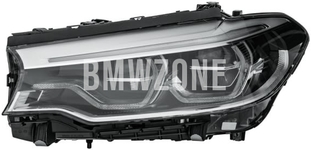 Svetlomet LED ľavý G30/F90 M5, G31 plne adaptívny