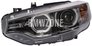 Svetlomet bi-xenón ľavý F32/F33/F36, F80 M3/F82 M4/F83 M4 D1S natáčací