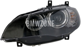 Svetlomet bi-xenón ľavý X5 M E70/X5 M E70 LCI, X6 E71/X6 M E71/X6 E71 LCI/X6 M E71 LCI D1S+H8 bez natáčania (OEM)