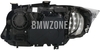 Svetlomet bi-xenón pravý E90 LCI/E91 LCI D1S+H3+H8 natáčací (OEM)