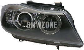 Svetlomet bi-xenón pravý E90 LCI/E91 LCI D1S+H8 bez natáčania (OEM)