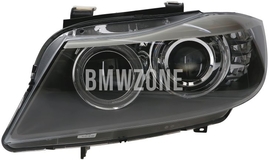 Svetlomet bi-xenón ľavý E90 LCI/E91 LCI D1S+H8 bez natáčania (OEM)