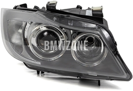 Svetlomet bi-xenón pravý E90/E91 D1S+H7 natáčací (OEM)