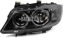 Svetlomet bi-xenón ľavý E90/E91 D1S+H7 bez natáčania