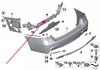 Fhrung Mitte hinten BMW 51127260462 (OEM)