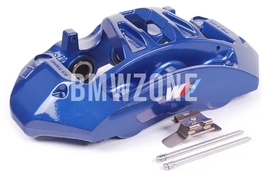 Predný modrý brzdový strmeň ľavý M (400x36mm kotúč) (OEM)