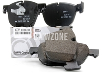 Predné brzdové platničky (332x30mm / 348x30mm kotúč)