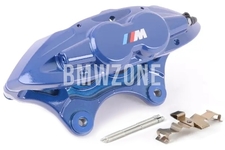 Predný modrý brzdový strmeň pravý M-Performance (370x30mm kotúč) / M (380x30mm kotúč)