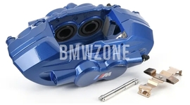Predný brzdový strmeň pravý (340x30mm kotúč) M-Sport modrý