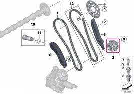 Ozubené koleso vstrekovacieho čerpadla BMW 13528518189 (OEM)