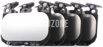 Predné brzdové platničky (370x30mm M-Performance brzdy)
