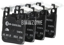 Zadné brzdové platničky (370x24mm M brzdy)