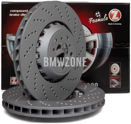 Predný pravý brzdový kotúč (400x36mm) M dierovaný