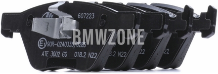 Predné brzdové platničky (300x24mm kotúč)