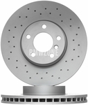 Predný brzdový kotúč (332x30mm) dierovaný