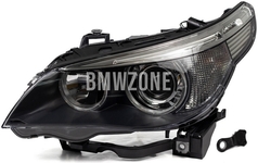 Svetlomet bi-xenón ľavý E60/E60 M5/E61 D1S+H7 natáčací