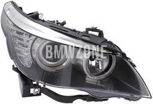 Svetlomet halogén pravý E60 LCI/E61 LCI/E61 LCI M5 H7+H7 s motorčekom