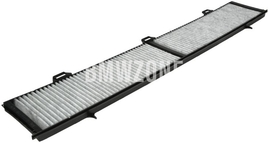 Kabínový filter Ex rad 1,3, X1 E84 (uhlíkový)