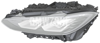 Svetlomet LED ľavý G22 LCI/G23 LCI/G26 LCI, G80 M3 LCI/G81 M3 LCI, G82 M4 LCI/G83 M4 LCI adaptívny