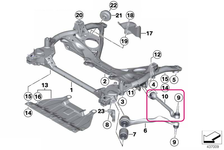 Rameno zavesenia kolies ľavé zadné Fx rad 1,2,3,4