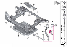 Rameno zavesenia kolies xDrive pravé zadné Ex rad 3, X1 E84